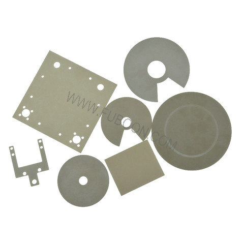 Aluminum Nitride Insulating Ceramic Round Plate (1)