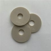 Precision machining Aln ceramic disc aluminum nitride washer (1)