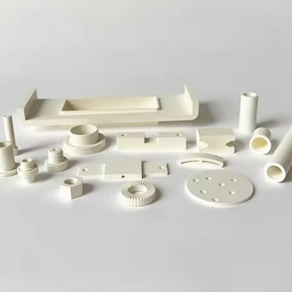 Componentes moldeados de cerámica de nitruro de boro.